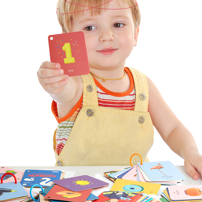 贝恩施幼儿早教认知卡 儿童益智识字卡片宝宝启蒙学习认字识图卡