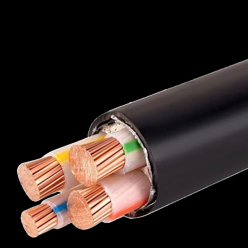 国标YJV铜芯电缆线//5芯x10/1//平方三相四线工程电力电缆