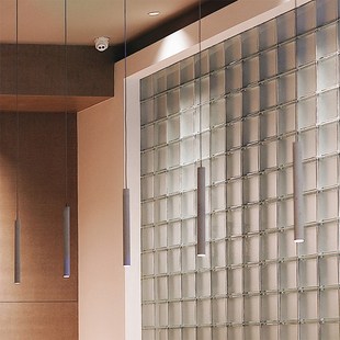 本土创造棒吊灯工业风复式楼梯个性咖啡店酒吧台长条灯具