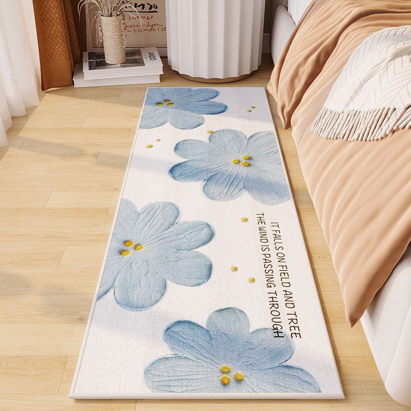 绿色地毯卧室少女小新飘窗垫房间装饰品地垫加厚短绒夏天床边毯,居家布艺,床边毯,淘宝优惠券,粉丝福利购,淘宝优惠卷