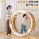 感觉统合训练器材儿童宝宝专注力四分之一圆室内攀爬架平衡木