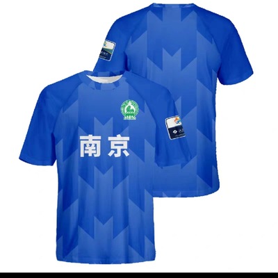 江苏2025城市足球足球联赛苏超球迷短袖应援服上衣T恤球衣定制