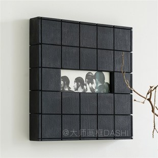 实木异形画框相框装裱摄影照片客厅装饰油画外框定制挂墙