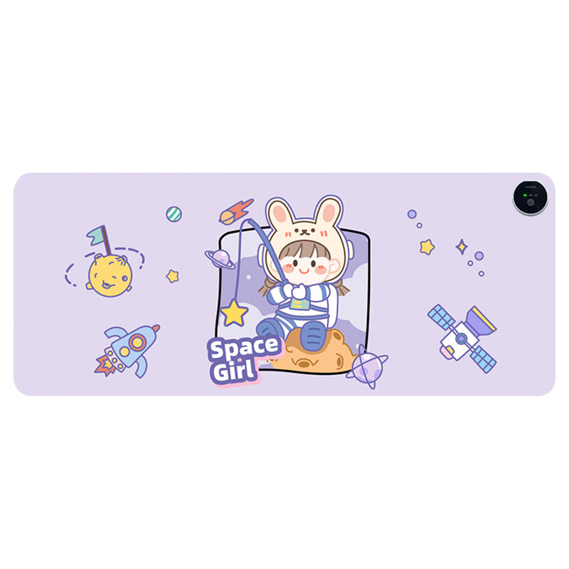 加热滑鼠垫超大发热暖桌垫办公室电脑桌面学生写作业写字暖手防水