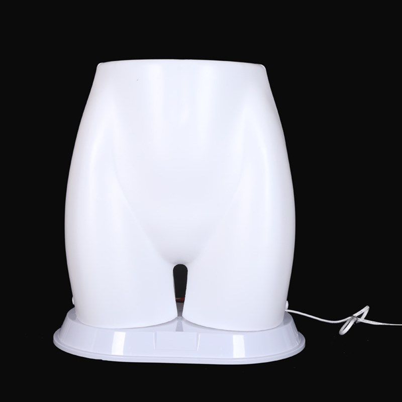 内裤模特男女屁股模特塑料白色灯光裤台内裤展示道具灯光臀模