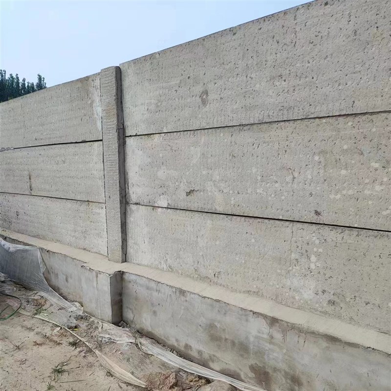 水泥围栏预制式水泥围墙用于农y村庭院养殖场牛场羊圈养猪场内外