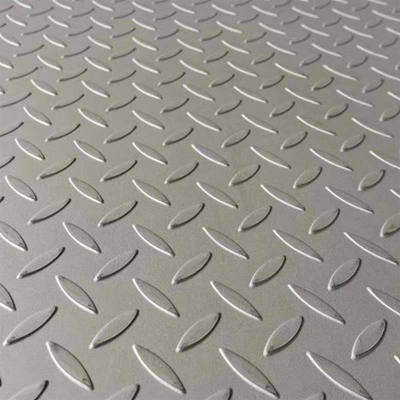 不锈钢花纹板201304不锈防滑板切割折弯不锈钢压花板不锈钢原平板