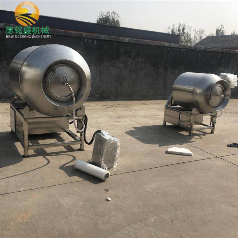 自动出料的酱菜腌制设备相山区牛排牛肉滚揉机鸡柳真空滚揉机