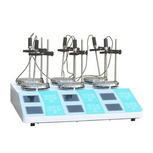 6AS六联多头恒速磁力搅拌器恒速恒温实验室转速显示厂家 定制HJ