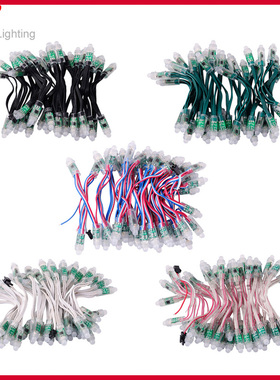 热卖WS2811芯片全彩灯珠灯串广告招牌发光字灌胶模组防水DC5V12V