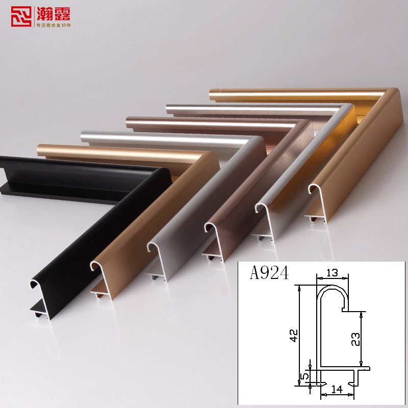 简约铝合金相框海报框写真框金属画框外框装裱拼图框挂墙定制