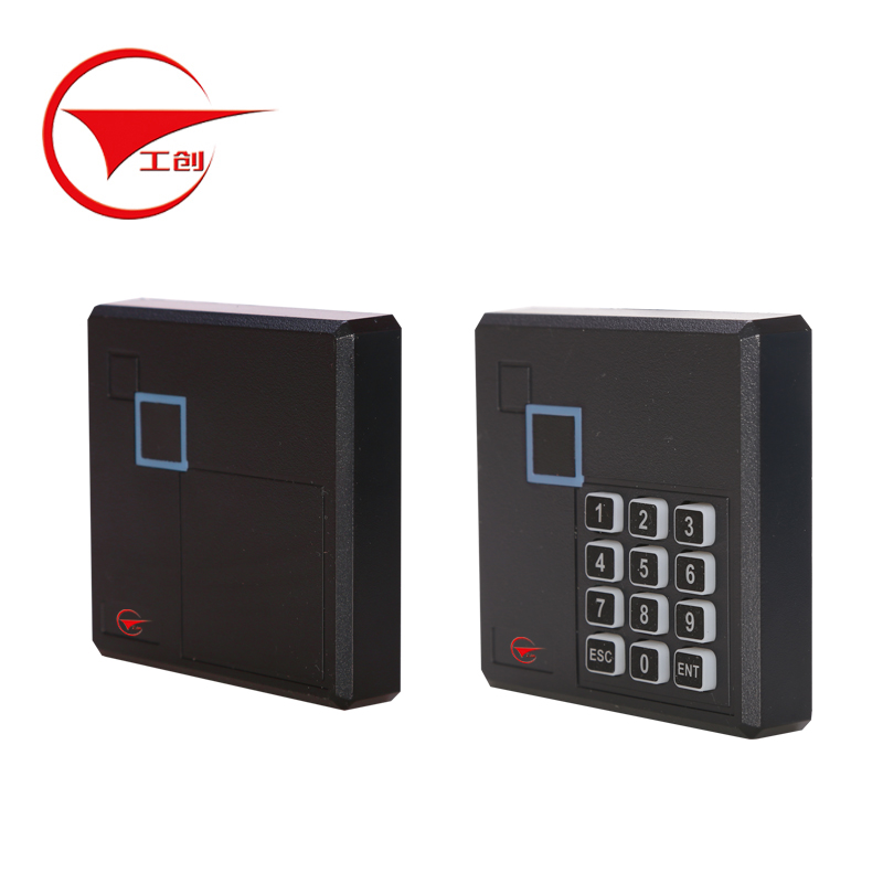 工创 ID/IC卡门禁密码读卡器 门禁读头 防水8型门禁键盘读头