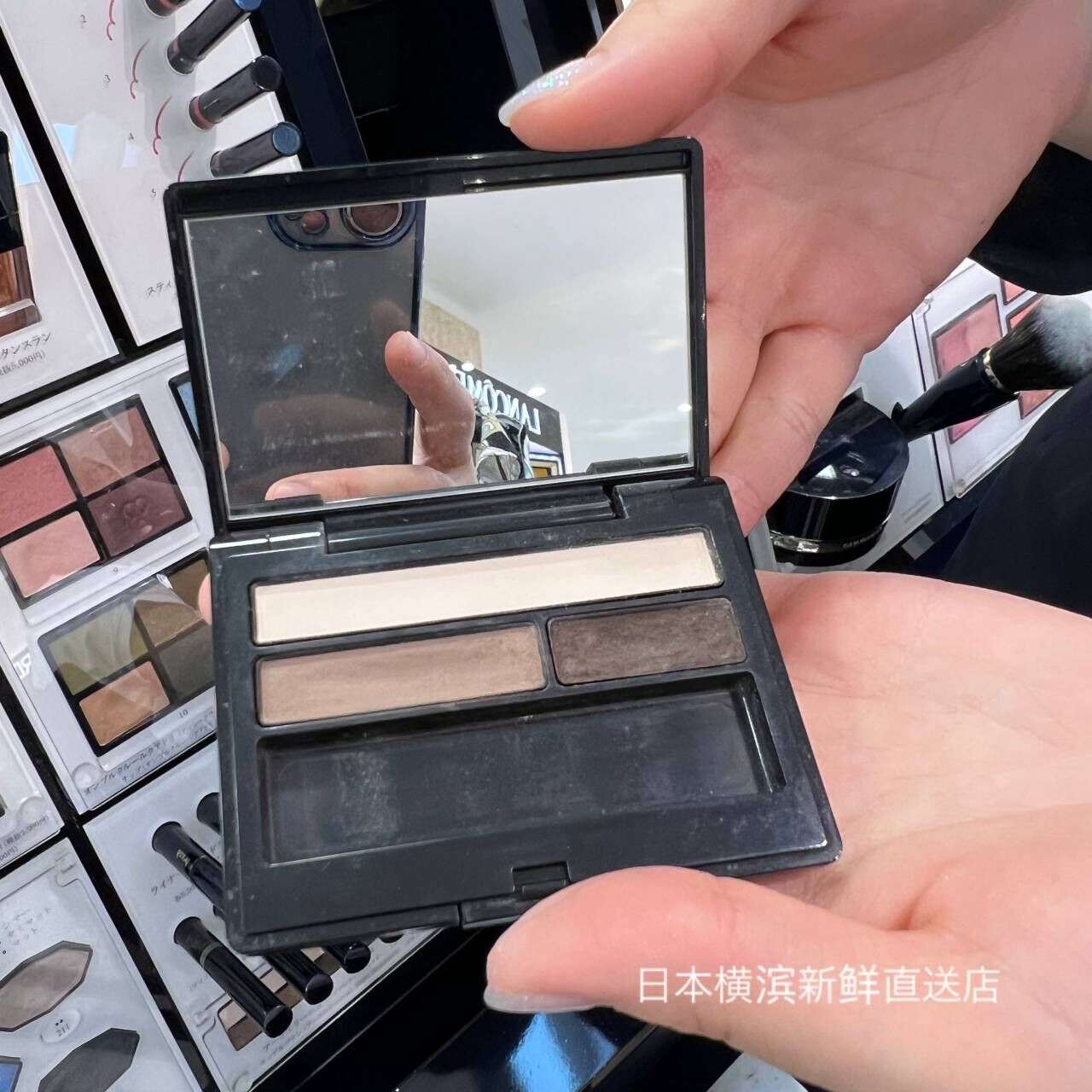 日本代购直邮 CPB/肌肤之钥眉粉眉刷持久自然立体眼眉造型粉 3.5g