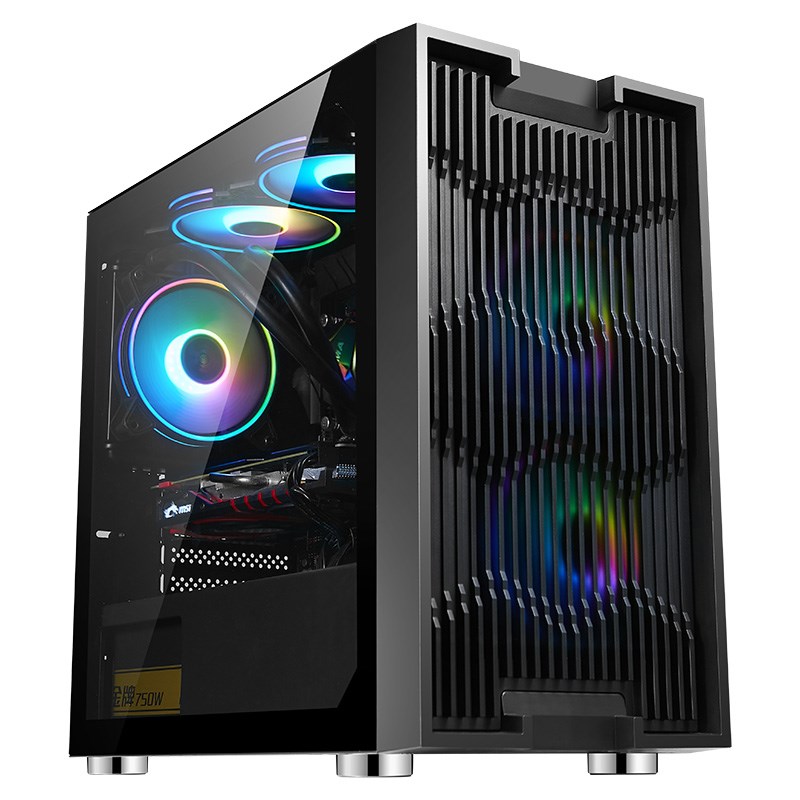 【急速发货】先马平头哥M7 台式机电脑水冷itx迷你个性透明主机箱