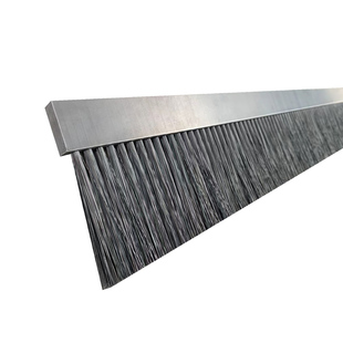 毛刷条尼龙毛刷工业用塑料防尘扫板刷排刷硬毛软毛木板刷