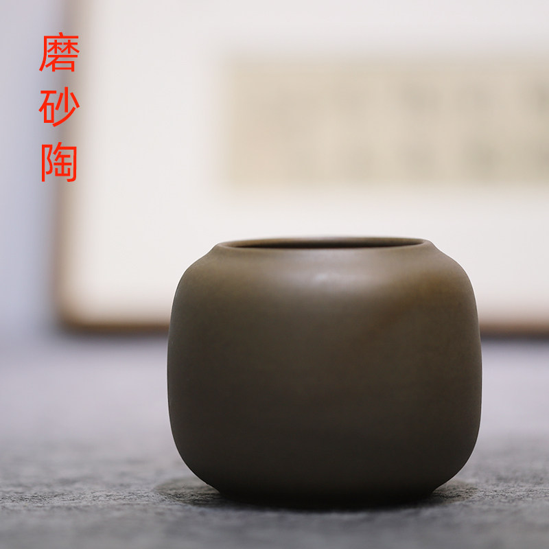 徽轩宣 小水盂小水洗笔洗写小楷画工笔画盛水用文房用品小瓷罐瓷