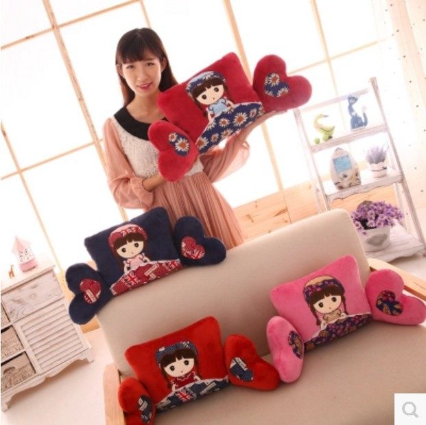 沙发靠垫办公室卡通爱汽车腰枕大号椅子护腰靠枕靠背垫床头抱枕,居家布艺,腰靠垫,淘宝优惠券,粉丝福利购,淘宝优惠卷