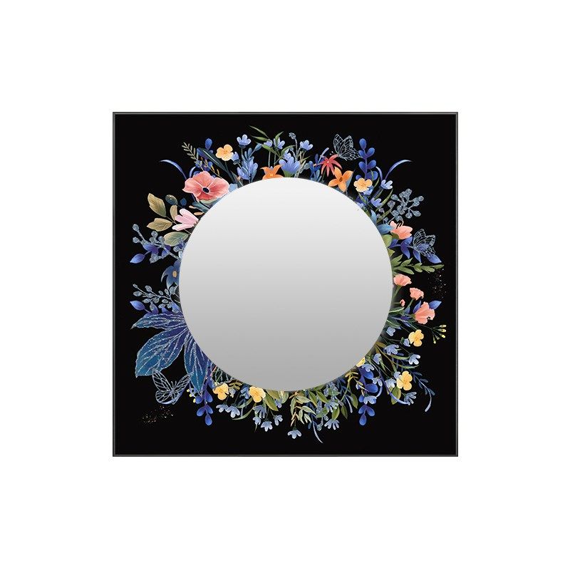 新款镜子客厅装饰画高级感卧室梳妆台摆画法式沙发后镜面挂画,家居饰品,镜面画,淘宝优惠券,粉丝福利购,淘宝优惠卷