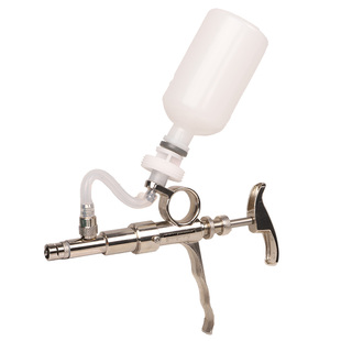 连续注射疫苗器 调针筒兽用金属油苗注射针器鸡用猪用