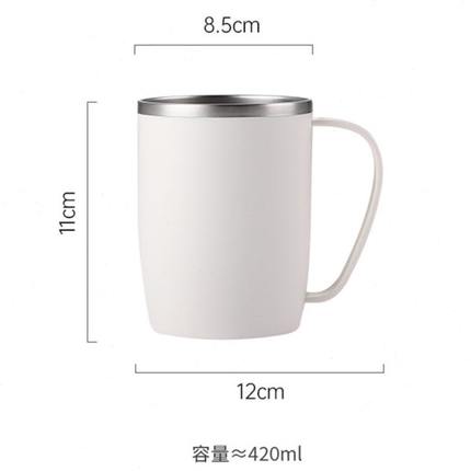 长促不锈钢漱口杯颜值牙杯情侣一对洗漱杯子刷牙杯缸具家用学生宿