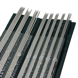 不锈钢毛衣针毛线针循环形针中意牌棒针打围巾直针编织工具全套装