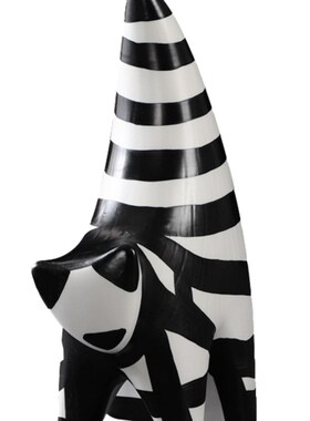 玄关装饰小摆件乔迁新居礼品酒柜电视放钥匙收纳办公室门口招财猫