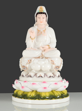 艺瓷莲花底座佛像增高垫观音菩萨佛像底座加高垫佛像阶梯底座摆件