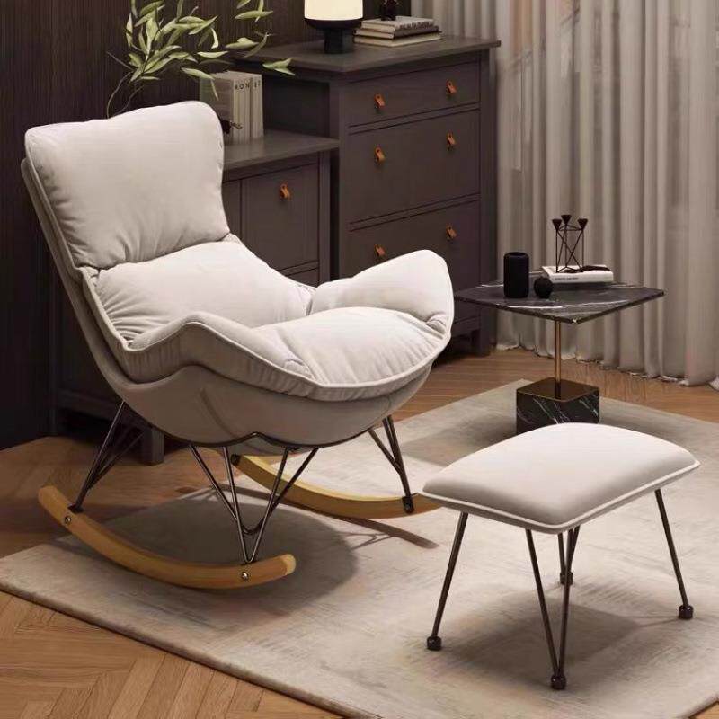 懒人沙发摇摇椅大人躺椅客厅阳台家用休闲卧室可坐单人摇摇椅子