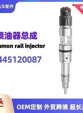 0445120087喷油嘴共轨喷油器总成潍柴WP10喷射器陕汽德龙油嘴