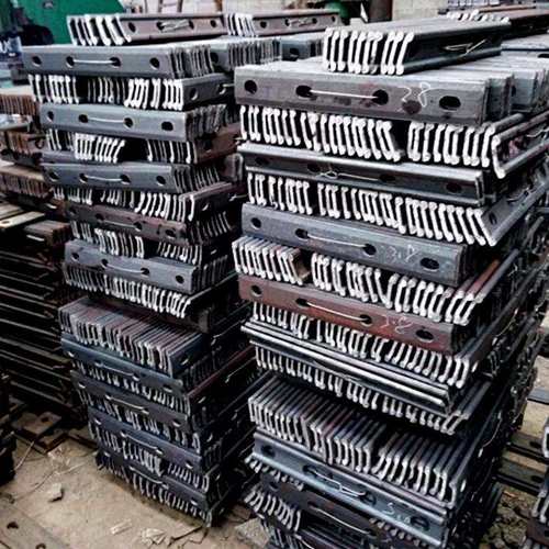 铁路固定配件38KG/TG43KG轨道接头夹板钢轨连接鱼尾板