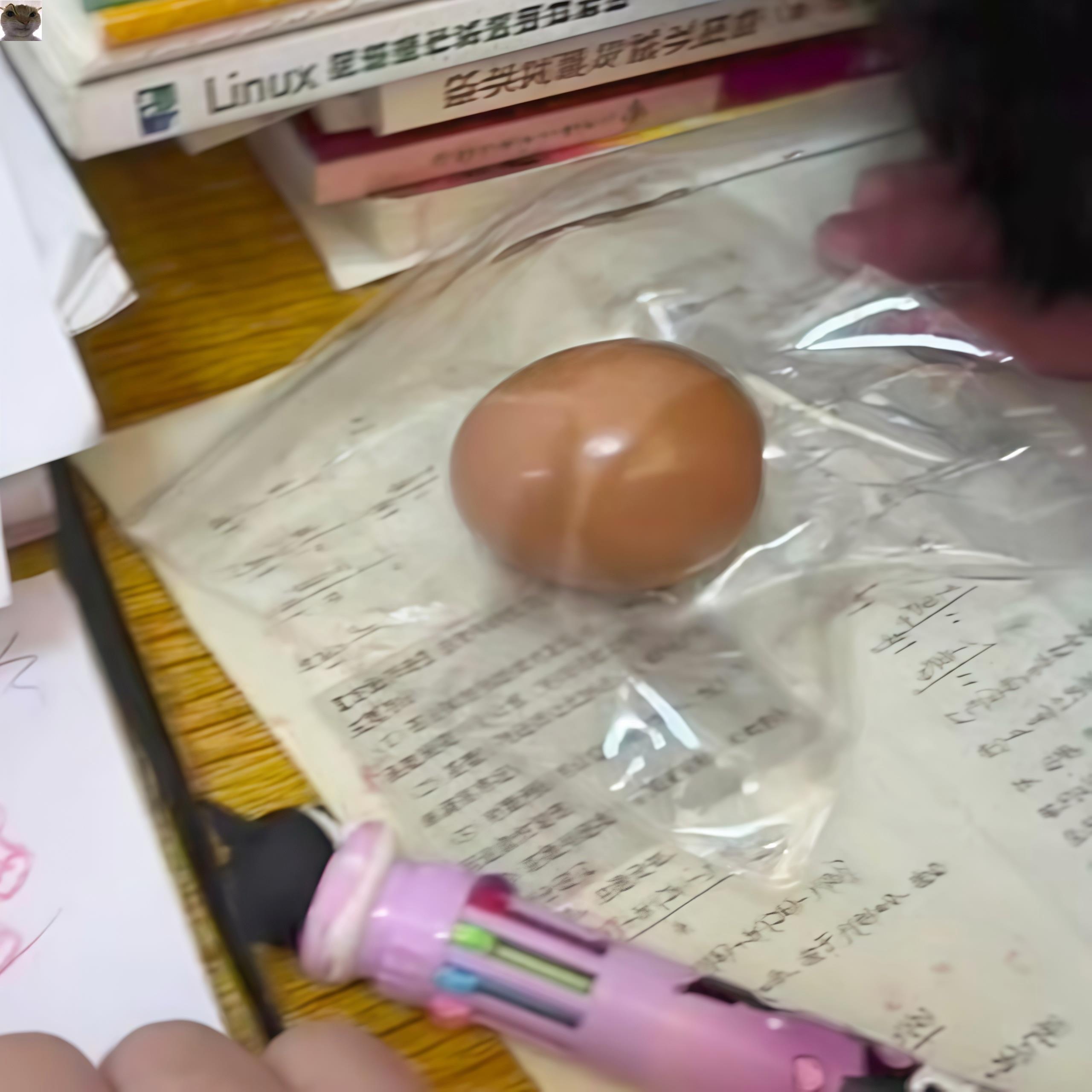 超仿真鸡蛋捏捏乐可剥皮