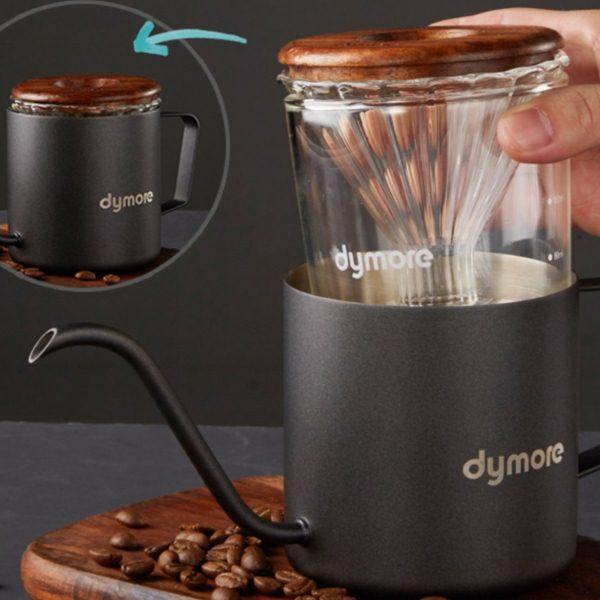 戴摩壶咖啡手冲壶挂耳壶内放滤杯收纳不锈钢家用细长嘴滴漏冲泡壶,餐饮具,手冲壶,淘宝优惠券,粉丝福利购,淘宝优惠卷