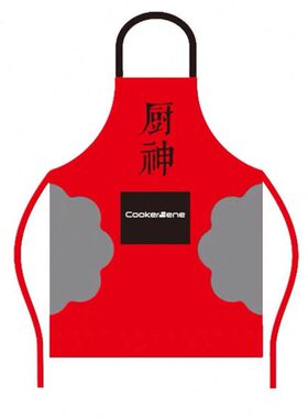 r个性Ceo防水防油超厚e手腰n女夏ke天做饭b擦家用围裙o定制厨房围