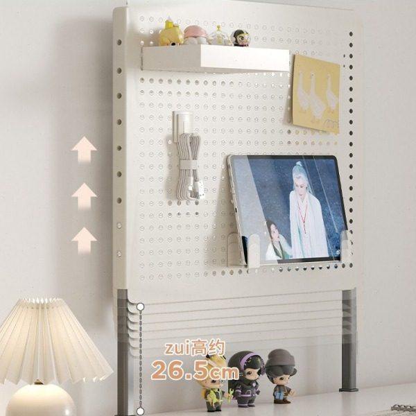 立式桌面洞洞板储物架展示架置物架免打孔学生书桌收纳整理架子,收纳整理,化妆品收纳架,淘宝优惠券,粉丝福利购,淘宝优惠卷