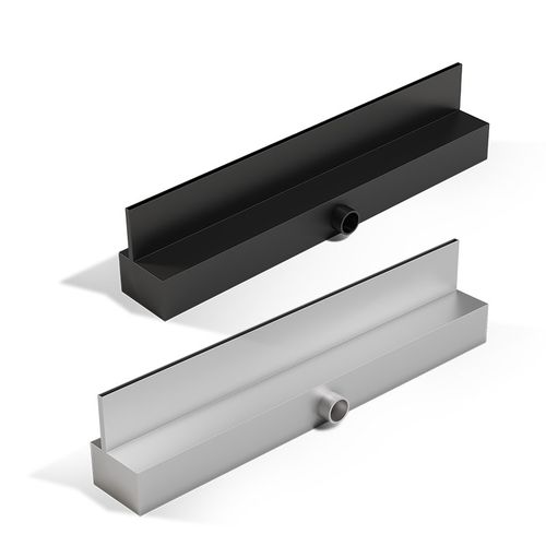 不锈钢出水口墙壁流水槽吐水口景观水幕墙造景鱼池瀑布流水墙定制