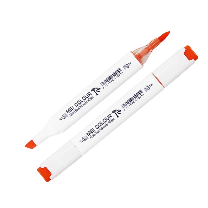 美卡勒软头马克笔双头油性480色美术学生专用套装动漫设计手绘笔