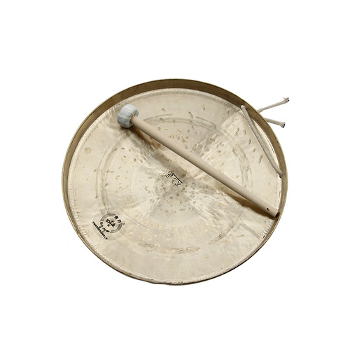 新宝铜锣乐器博韵大锣铜锣30公分大苏锣送锣锤