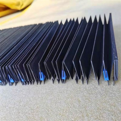 森峰SF6015激光切割机导轨伸缩风琴防护罩防火星阻燃防尘布盔甲片