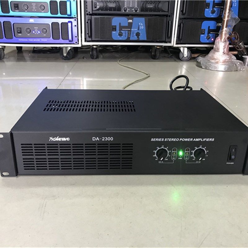 法声宝DA2300 KE2350专业舞台后级纯功放 家庭KTV 酒吧大功率功放