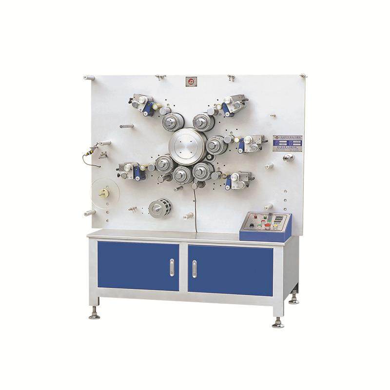 JS-1061B七色双面高速转轮印带机纸带印刷机橡筋带轮转印刷机