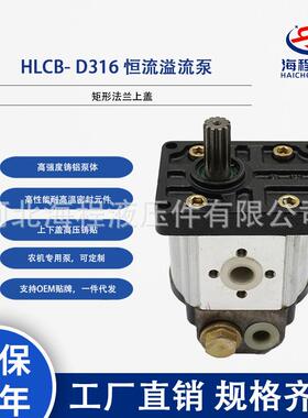 HLCB-D316恒流溢流泵矩形法兰上盖