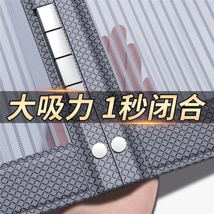 隐私通风 德国进口 防蚊门帘2025新款 磁性纱帘门家用全磁条夏季