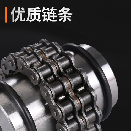 KC链条联轴器45钢GL滚子齿轮电机连轴器拆装方便非标定制轴套