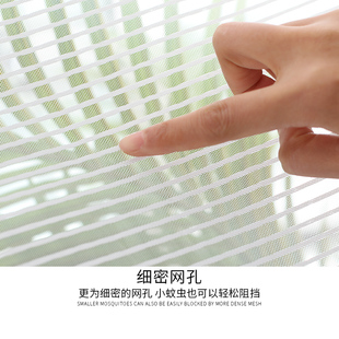 夏季魔术贴防蚊门帘家用卧室磁铁对吸纱窗门帘高档磁吸自吸门隔断