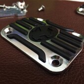 汽车脚踏板改装 离合器踏板刹车踏板加宽踏板锌合金踏板防滑单个价