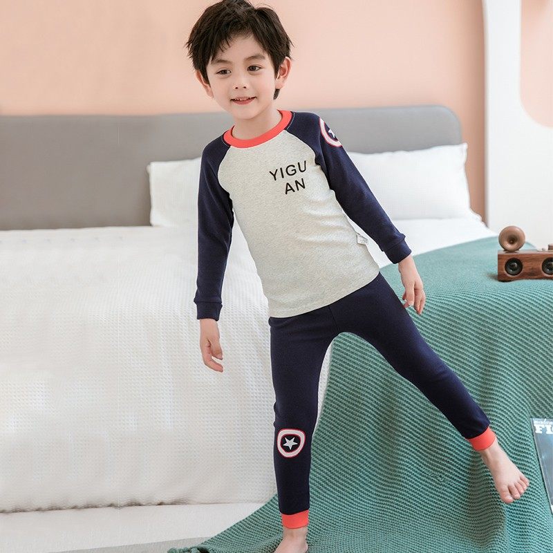 男童保暖内衣套装纯棉男孩春秋家居服儿童睡衣棉毛衫宝宝秋衣秋裤,童装/婴儿装/亲子装,内衣套装,淘宝优惠券,粉丝福利购,淘宝优惠卷