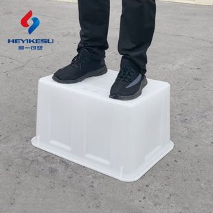 加厚塑料水箱长方形带盖储水桶家用水缸大号牛筋水产养殖箱养鱼盆