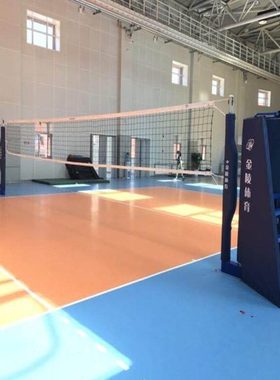 金陵PPZ-1A配重式排球柱排球架子中柱立柱含裁判椅排球网13110