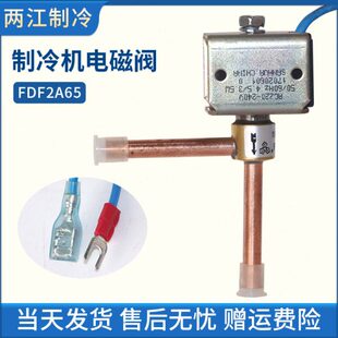 化F除F-D霜电磁阀线圈冰2A设备V制冰机二/6220制冷65 通电磁阀W