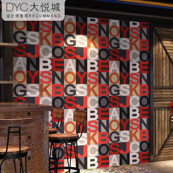 ktv墙纸 歌厅闪光墙布3d立体专用发廊美发理发店背景网吧网咖壁纸